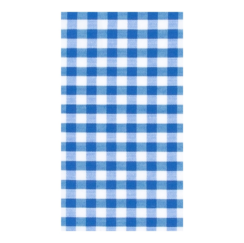 TELA CUADROS AZUL